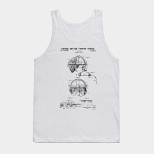 Welding Goggles Patent Black Tank Top